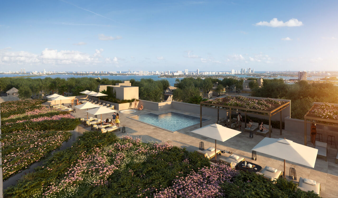 01 MiMo Condominiums Rooftop Pool