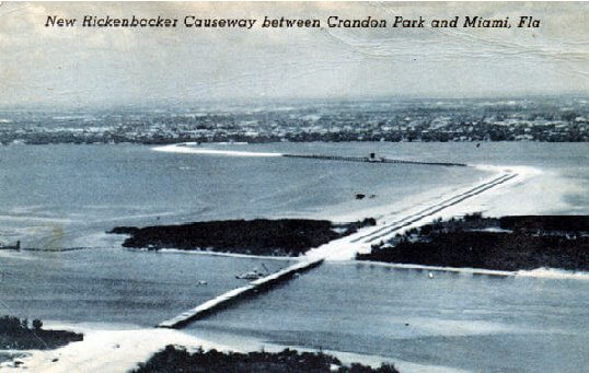 Rickenbacker Causeway and the Bay Harbor Islands