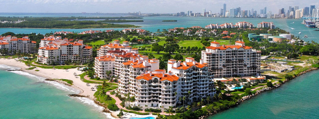 Fisher Island Homes and Condominiums For Sale
